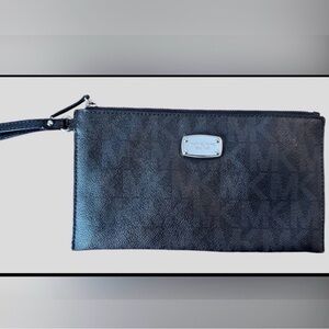 Michael Kors Black Wristlet